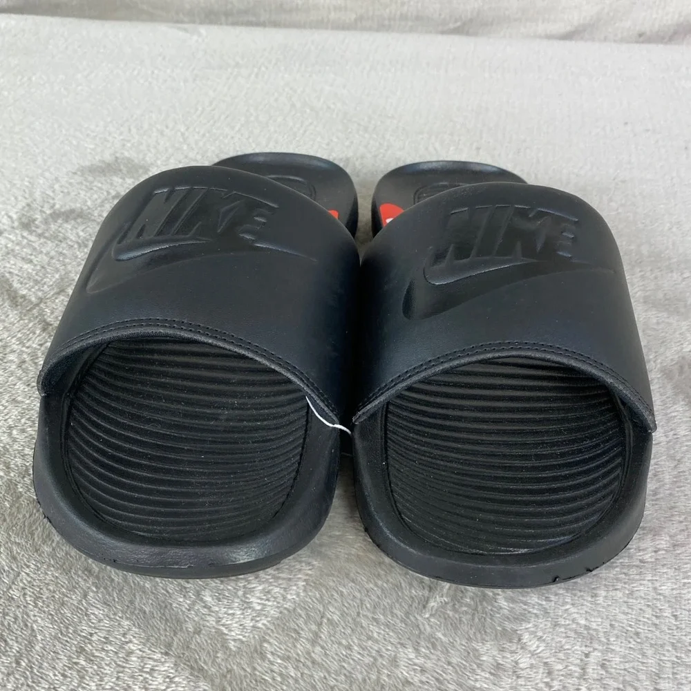Nike Victori One Slide Shoes Mens Size 9 Black Comfort Sandals CN9675-003 NEW